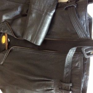 Leather jacket